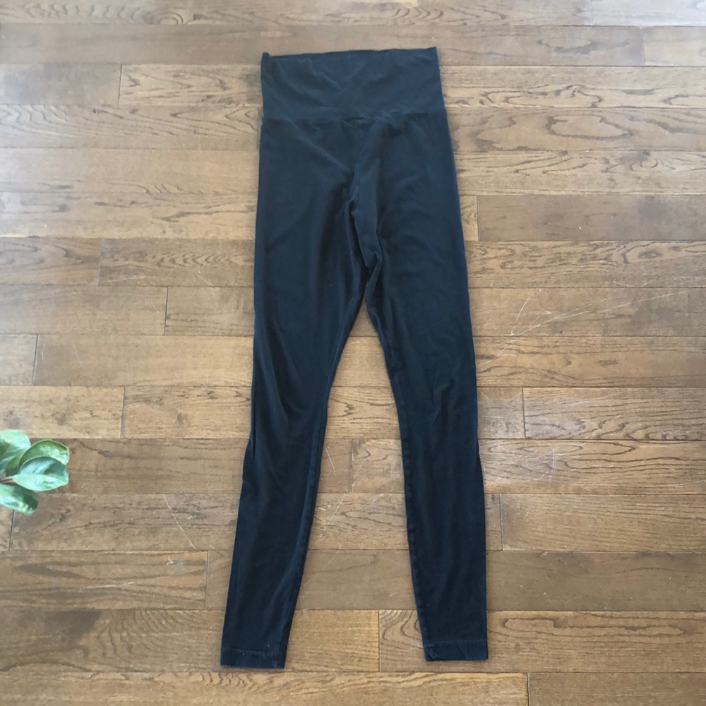 *RARE* American Apparel high waisted black legging, S